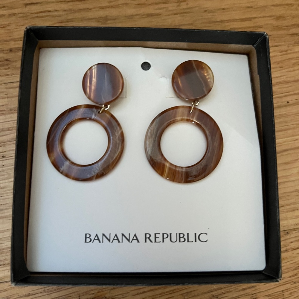Banana Republic brown Earrings